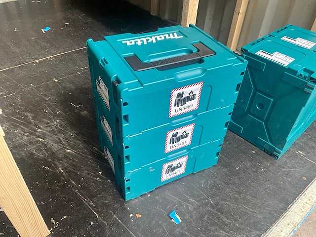 Makita - opbergkoffer systeembox mbox-2 - gereedschapskoffer (3x) - afbeelding 6 van  11