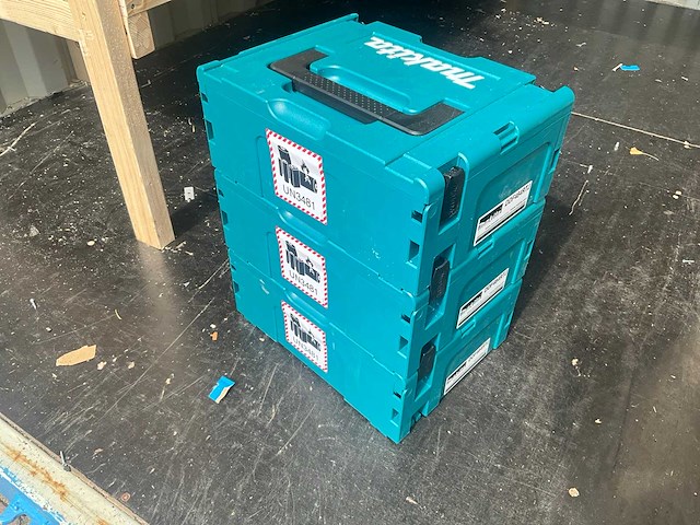 Makita - opbergkoffer systeembox mbox-2 - gereedschapskoffer (3x) - afbeelding 7 van  11