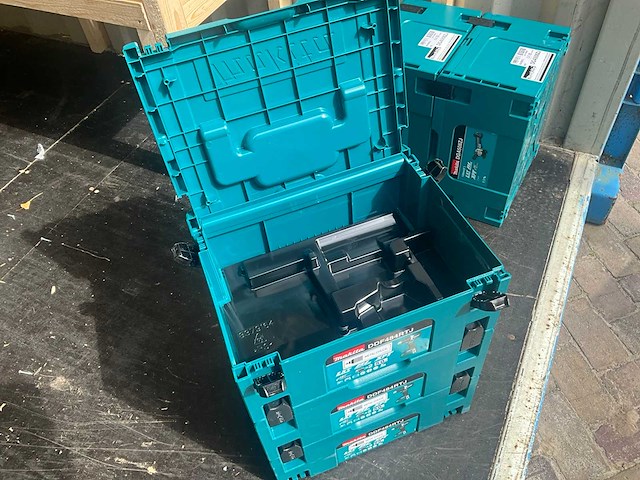 Makita - opbergkoffer systeembox mbox-2 - gereedschapskoffer (3x) - afbeelding 9 van  11