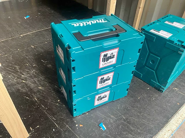 Makita - opbergkoffer systeembox mbox-2 - gereedschapskoffer (3x) - afbeelding 6 van  11