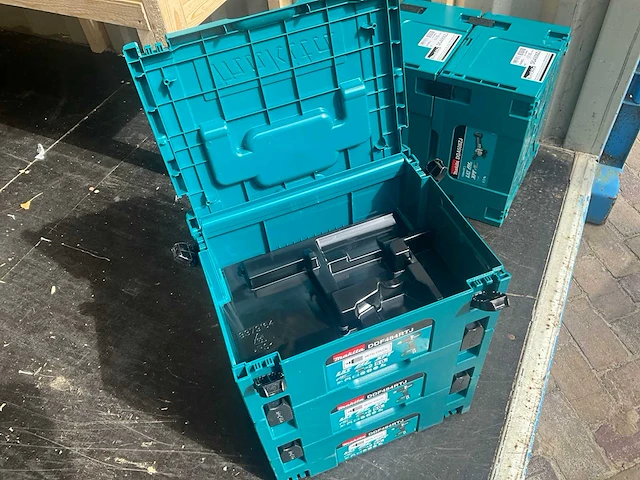 Makita - opbergkoffer systeembox mbox-2 - gereedschapskoffer (3x) - afbeelding 9 van  11