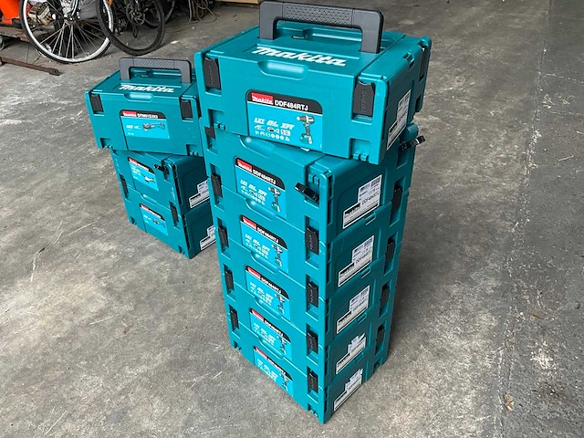 Makita - opbergkoffer systeembox mbox-2 - gereedschapskoffer (6x) - afbeelding 1 van  7