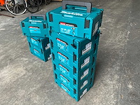Makita - opbergkoffer systeembox mbox-2 - gereedschapskoffer (6x) - afbeelding 1 van  7