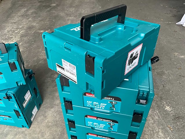Makita - opbergkoffer systeembox mbox-2 - gereedschapskoffer (6x) - afbeelding 4 van  5