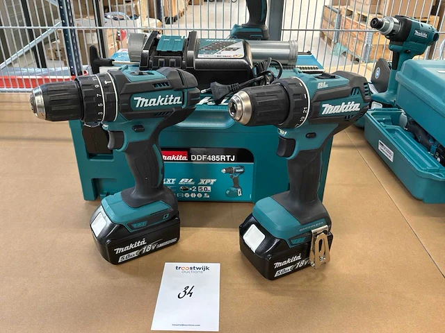 Makita 18v accugereedschap - afbeelding 2 van  5