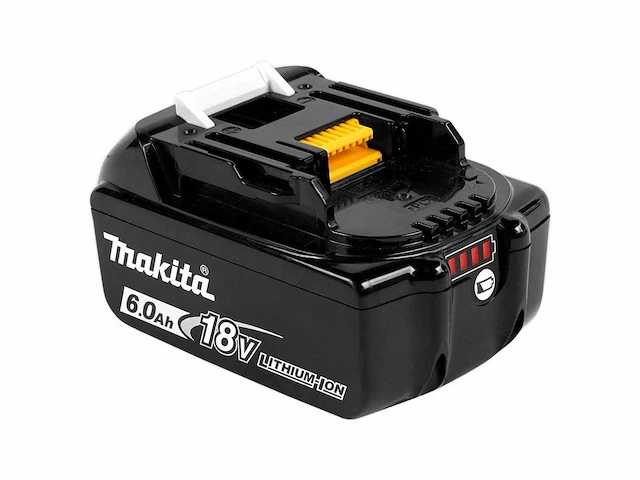 Makita 18v li-ion accu - 6.0ah accu's en laders - afbeelding 1 van  3