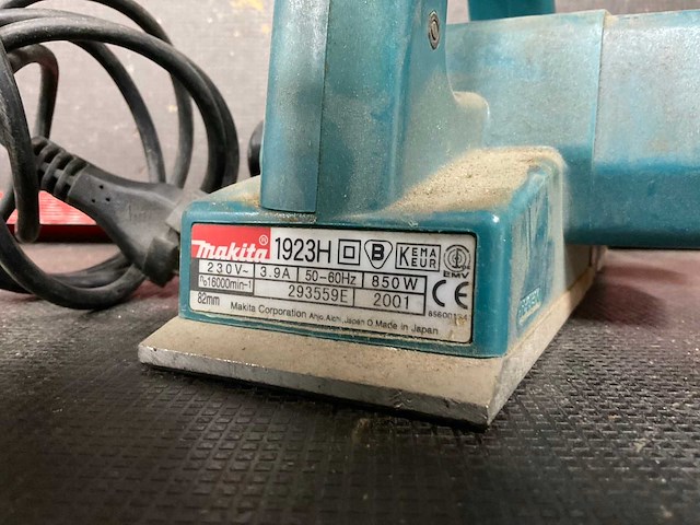 Makita 1923h schaafmachine - afbeelding 2 van  5