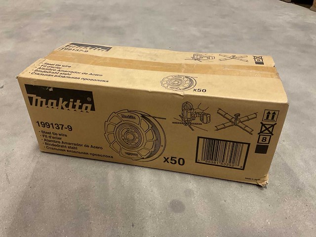 Makita 199137-9 doos á 50 rollen á 100m binddraad (2x) - afbeelding 2 van  3