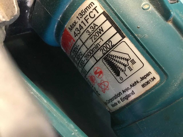 Makita 4341 fct decoupeerzaag - afbeelding 5 van  5