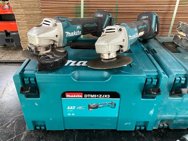 Makita 5-delige accu gereedschapsset - afbeelding 1 van  1
