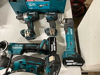 Makita 5-delige accu gereedschapsset - afbeelding 4 van  5