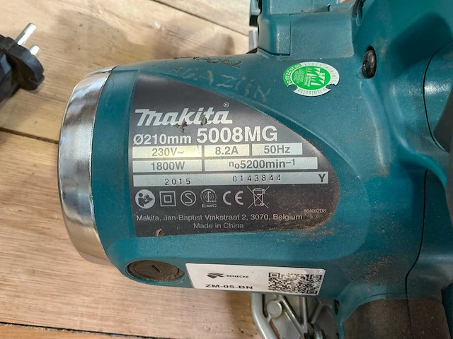 Makita 5008mg cirkelzaagmachine - afbeelding 5 van  6