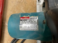 Makita 5603r cirkelzaagmachine - afbeelding 2 van  2
