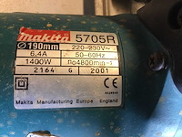 Makita 5705 r cirkelzaagmachine - afbeelding 3 van  3