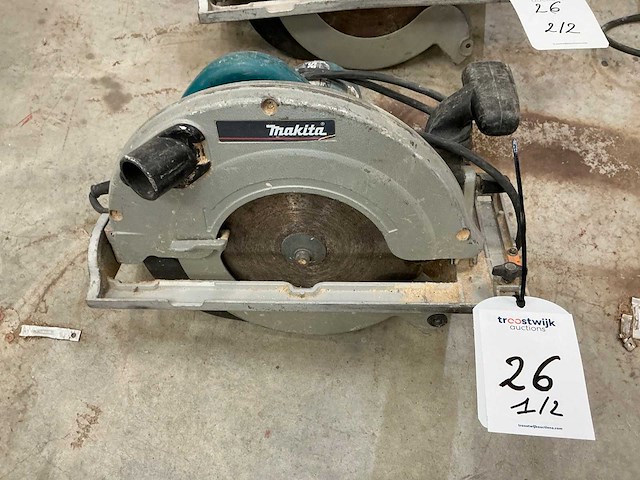 Makita 5903r cirkelzaagmachine (2x) - afbeelding 3 van  5