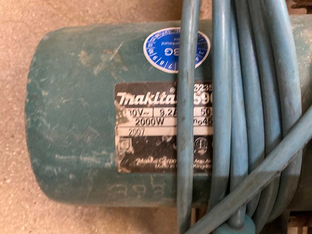 Makita 5903r cirkelzaagmachine (2x) - afbeelding 5 van  5