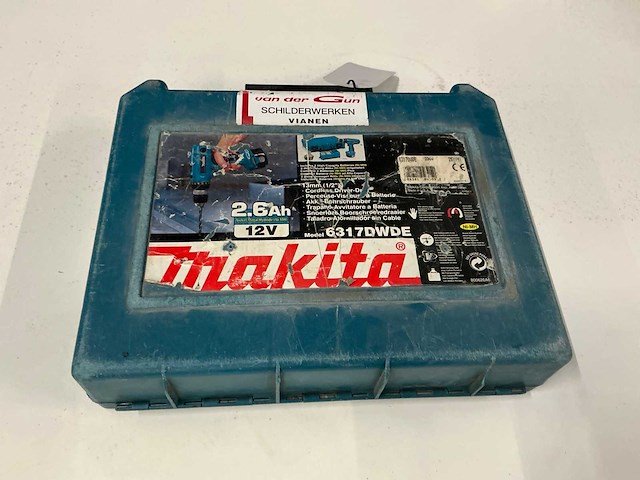 Makita 6317dwe accu boormachine - afbeelding 7 van  7