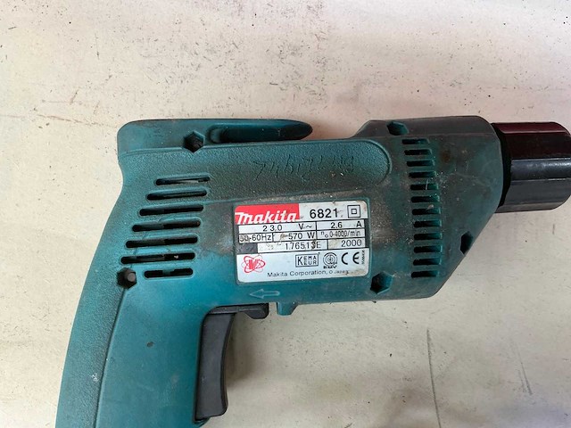 Makita 6821 schroefmachine - afbeelding 2 van  2