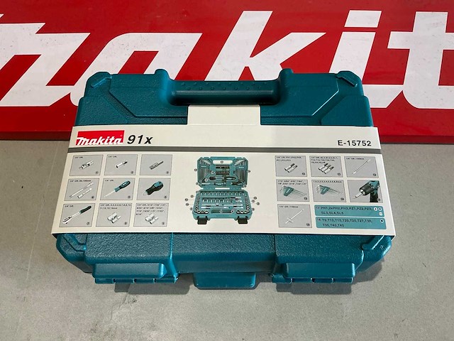 Makita 91-delige gereedschapskoffer - afbeelding 6 van  7