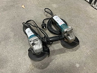 Makita 9558hnr haakse slijpmachine - afbeelding 1 van  4