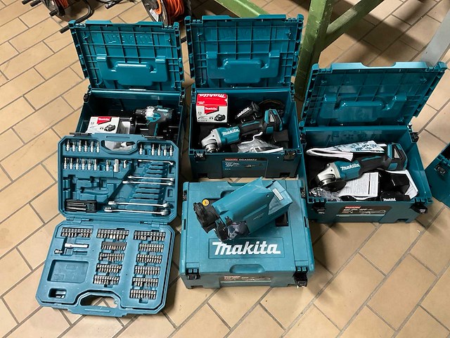 Makita accu 3-delige gereedschapsset - afbeelding 1 van  7