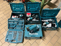 Makita accu 3-delige gereedschapsset - afbeelding 1 van  7