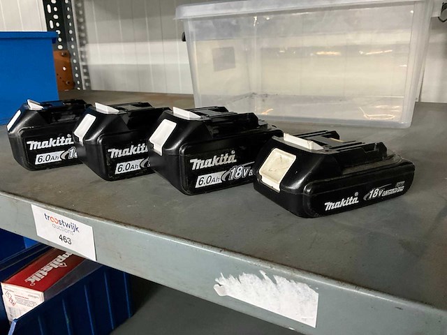 Makita accu (4x) - afbeelding 1 van  2