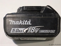 Makita accu bl1850b - 5.0ah, 18v - afbeelding 2 van  3