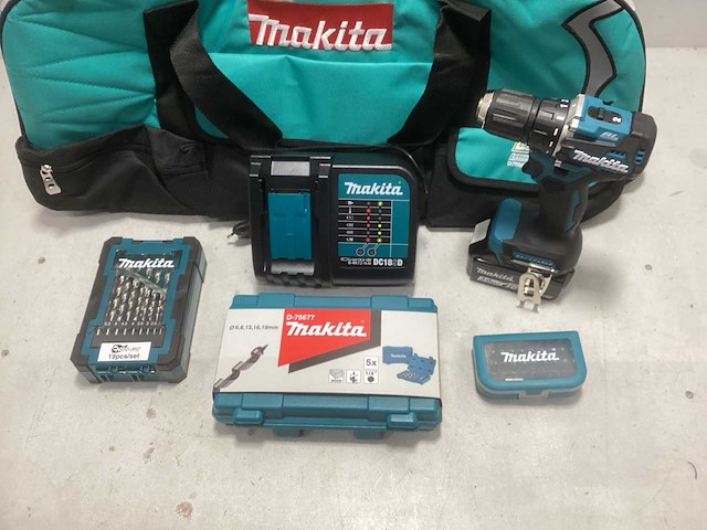 Makita accu-boor set 59 delig accessoire handgereedschap - afbeelding 2 van  4