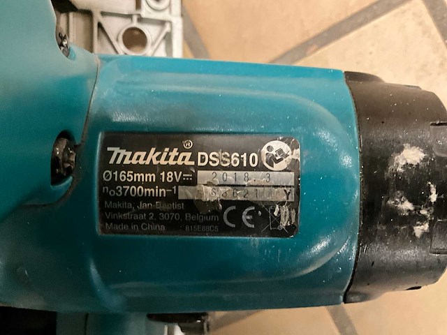 Makita accu cirkelzaagmachine (3x) - afbeelding 3 van  7