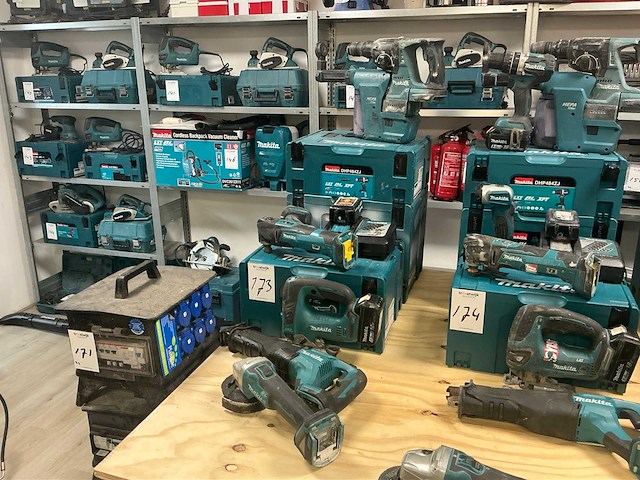 Makita accu gereedschap set ( 5-delig ) - afbeelding 1 van  5