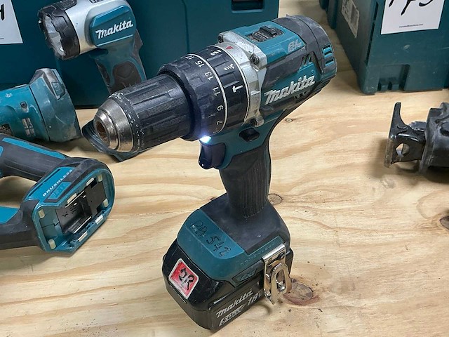 Makita accu gereedschap set ( 6-delig ) - afbeelding 8 van  9
