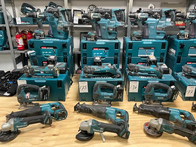 Makita accu gereedschap set ( 6-delig ) - afbeelding 1 van  7