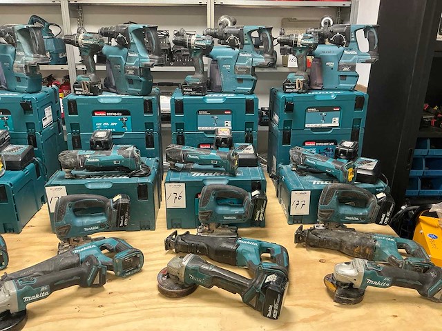 Makita accu gereedschap set ( 6-delig ) - afbeelding 1 van  8