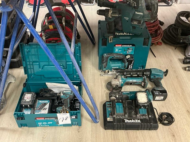 Makita accu gereedschap set ( 7-delig ) - afbeelding 1 van  4