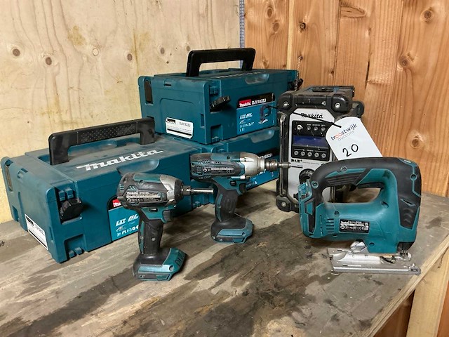 Makita accu gereedschap - afbeelding 1 van  10