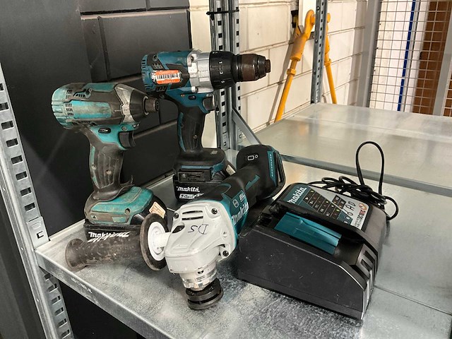 Makita accu gereedschapset - afbeelding 1 van  4