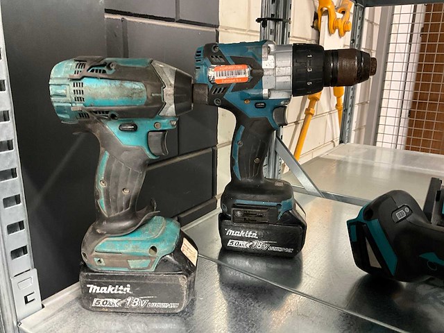 Makita accu gereedschapset - afbeelding 3 van  4