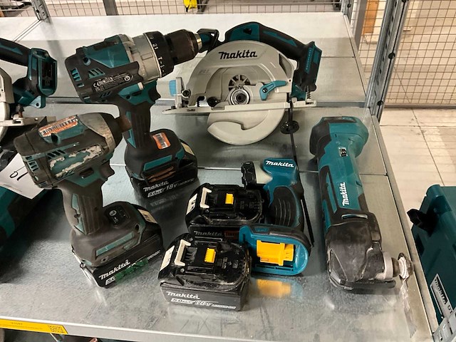 Makita accu gereedschapset - afbeelding 1 van  4