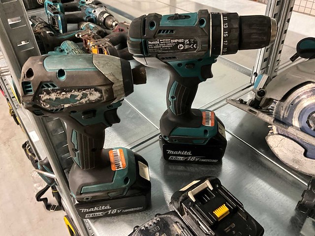 Makita accu gereedschapset - afbeelding 2 van  4