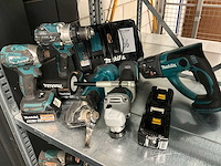 Makita accu gereedschapset - afbeelding 1 van  5