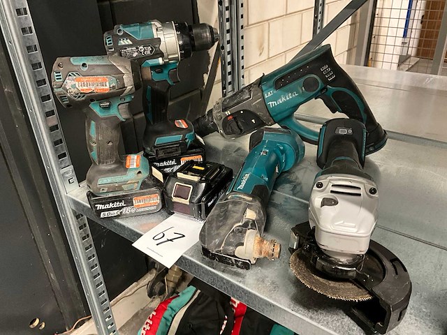 Makita accu gereedschapset - afbeelding 1 van  4