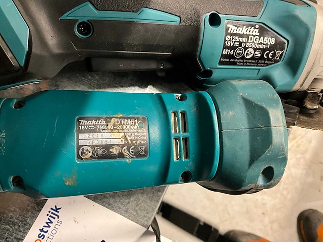 Makita accu gereedschapset - afbeelding 3 van  4