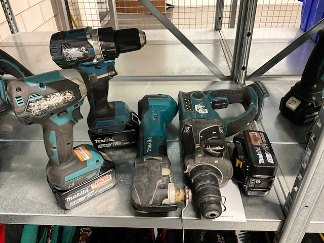 Makita accu gereedschapset - afbeelding 1 van  4