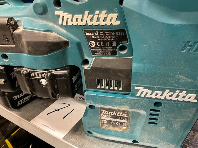 Makita accu gereedschapset - afbeelding 3 van  6