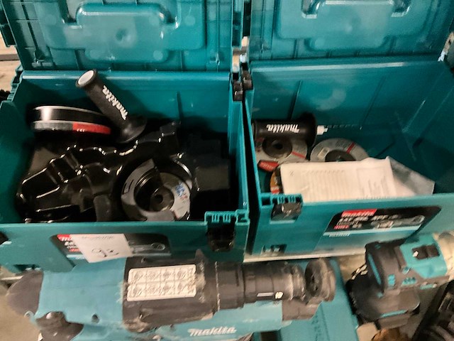 Makita accu gereedschapset - afbeelding 4 van  8
