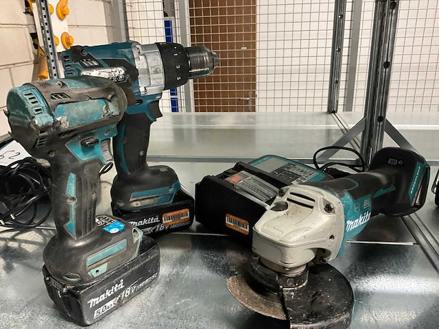 Makita accu gereedschapset - afbeelding 1 van  5