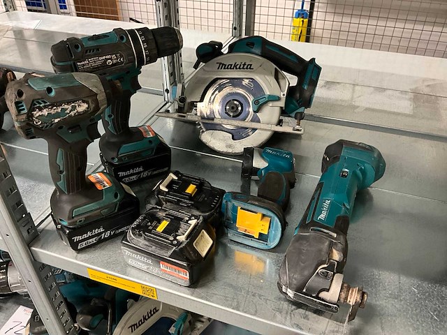 Makita accu gereedschapset - afbeelding 1 van  4