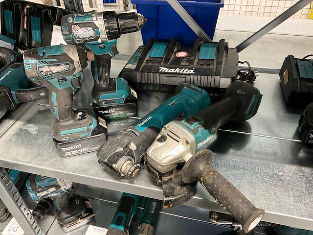 Makita accu gereedschapset - afbeelding 1 van  5