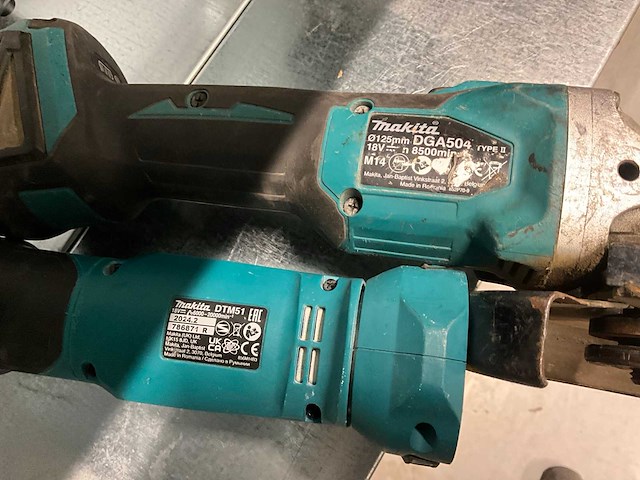 Makita accu gereedschapset - afbeelding 4 van  5